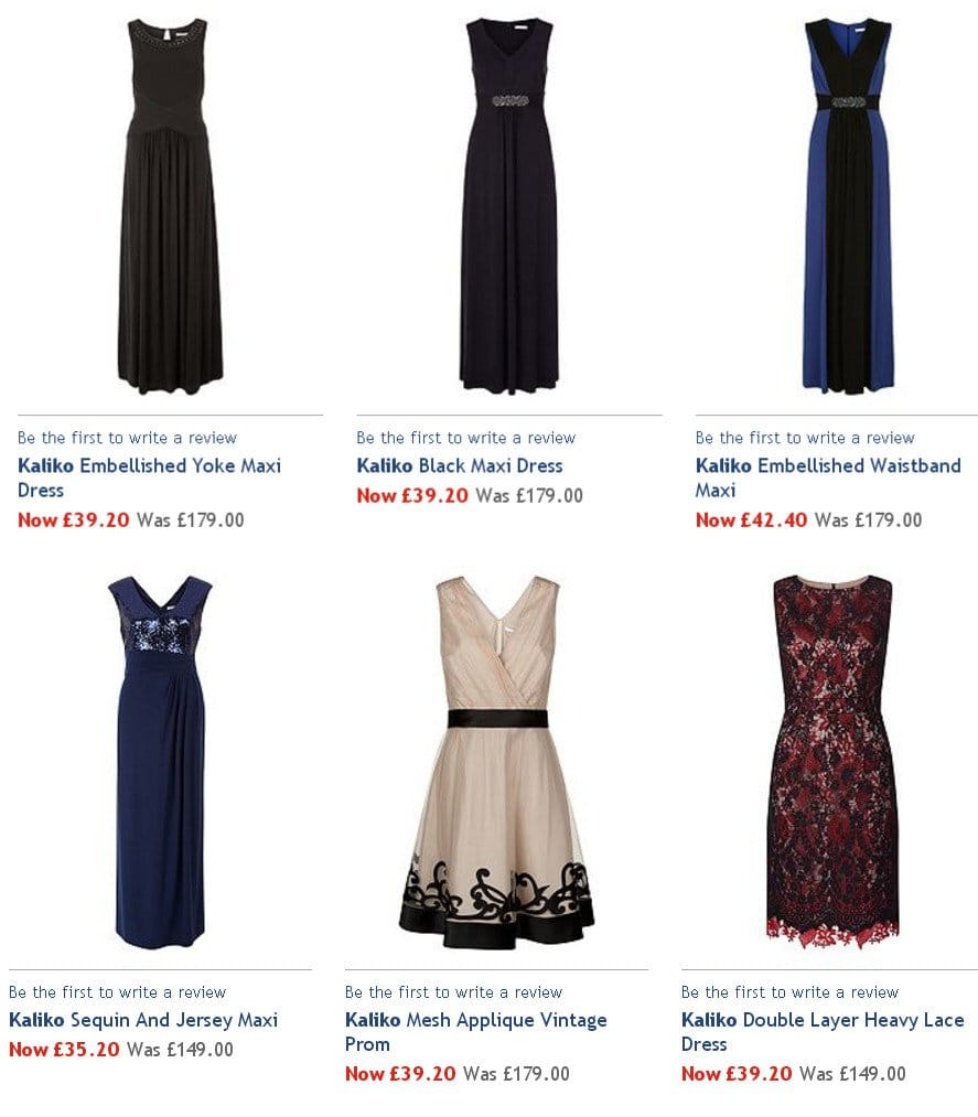 Kaliko clearance clothing uk